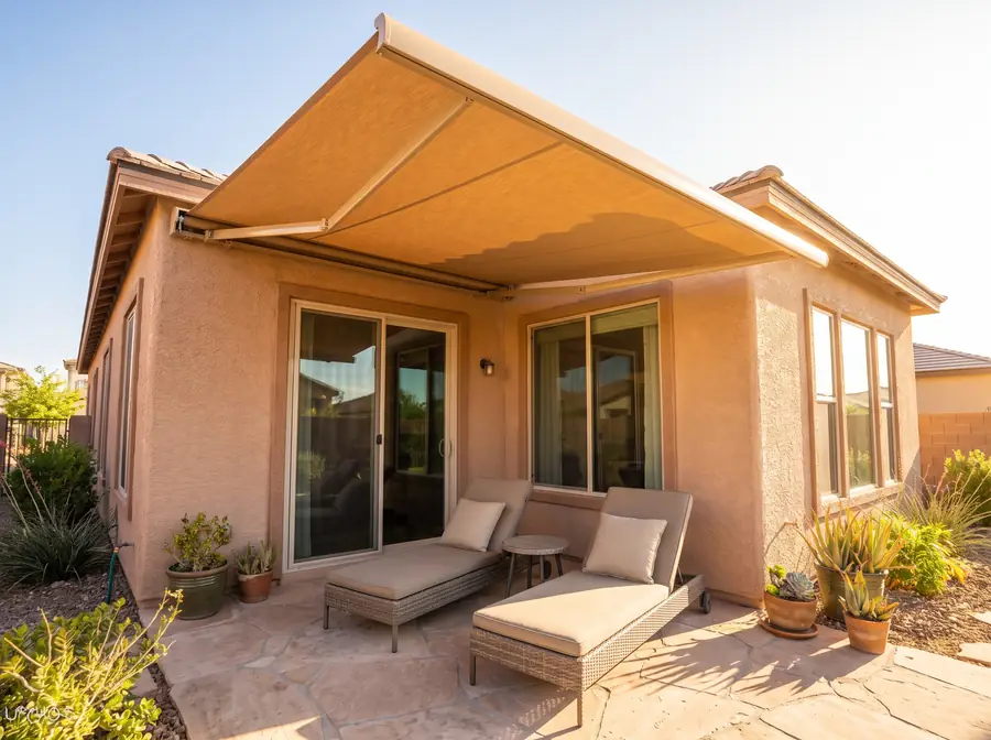 Patio Awnings on a Las Vegas home